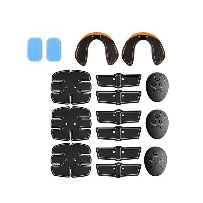 16Pcs Ems Muscle Stimulator Training Gear Abs Ultimate Hip Trainer Body Exercise