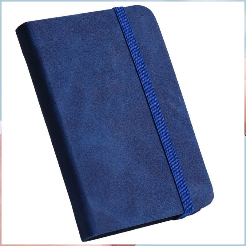 10pcs Mini Pocket Notebook A7 Small Portable Notepad for Office School Use - Light Blue