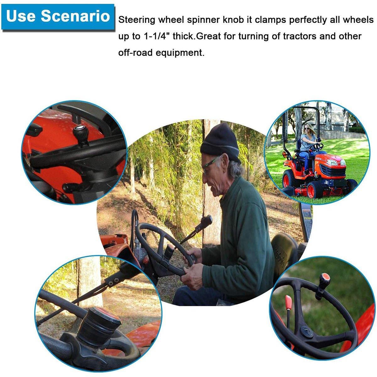 Car Steering Wheel Opening Aid Grip Tool Easy Access Helper Device for Vehicle