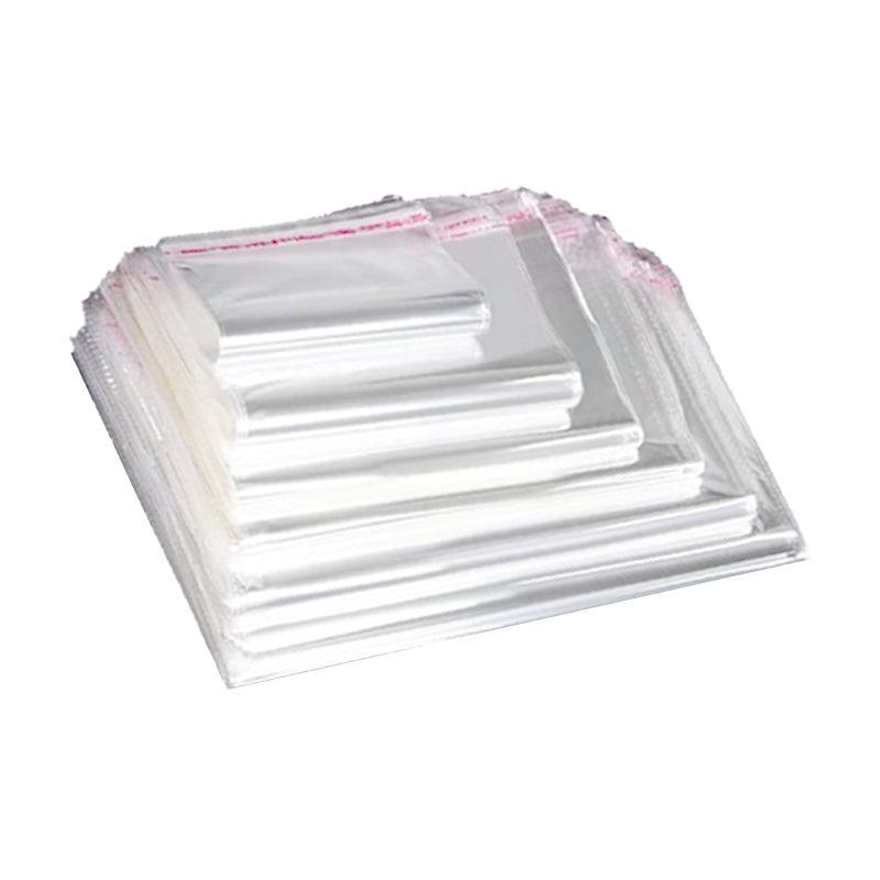 100Pcs Self-Adhesive Clear Opp Cellophane Bags with Air Hole - 40*46+4cm