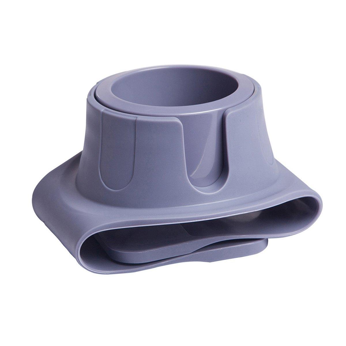 Couch Cup Holder Silicone Drink Coaster Tray Sofa Armrest Stand Car Cup Holder - Grey