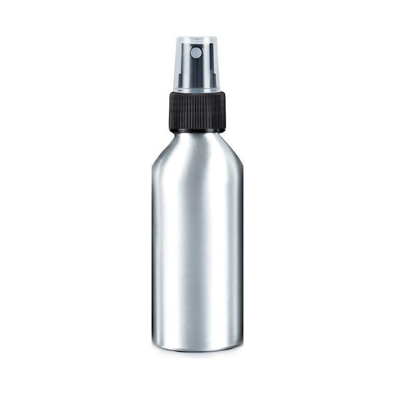 10pcs Travel Size Refillable Aluminum Spray Bottles Toner Cleaning Solution Mist - 10pcs-150ml