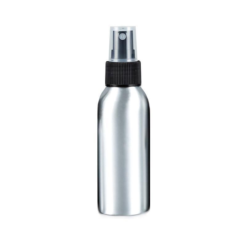 10pcs Travel Size Refillable Aluminum Spray Bottles Toner Cleaning Solution Mist - 10pcs-200ml