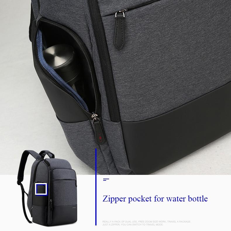 Large Capacity Waterproof Business Shoulder Bag With Usb Port - 37X21X47.5Cm In Black