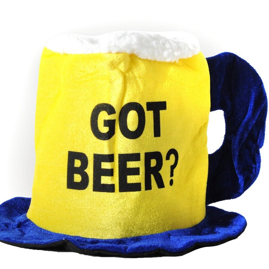 Got Beer? Novelty Fabric Hat ¨C Fun Costume Accessory for Parties & Events