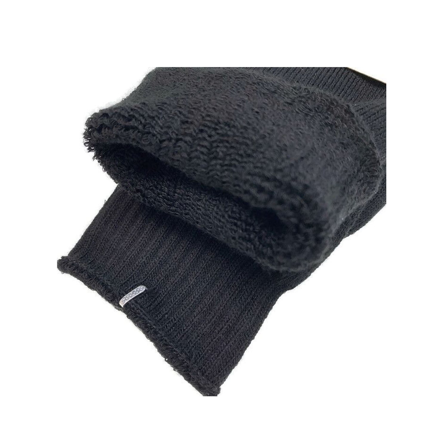 3 Pairs PREMIUM BAMBOO SOCKS Mens Heavy Duty Thick Work Socks BULK Cushion - Black - 11-14