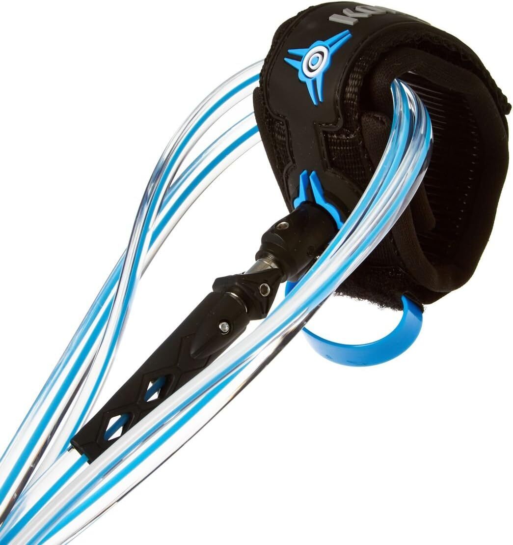 Komunity 7ft Naked Elliptical Cord Leash Surfboard Legrope Leash Surf Surfing Leg Rope