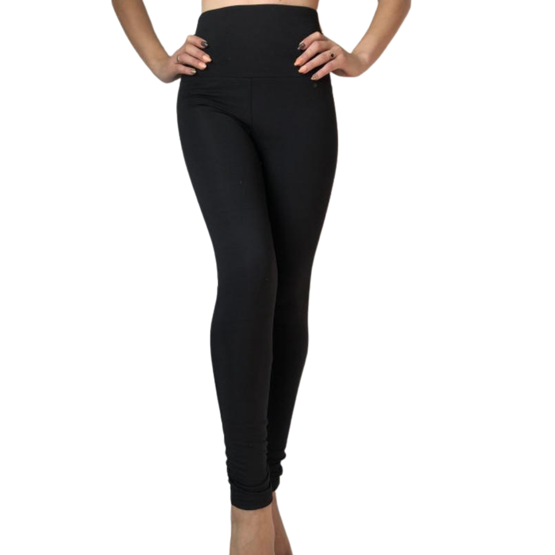 Ladies Fur Lined Thermal Leggings Womens Warm Winter Pants Stretch Skinny Leg - S/M