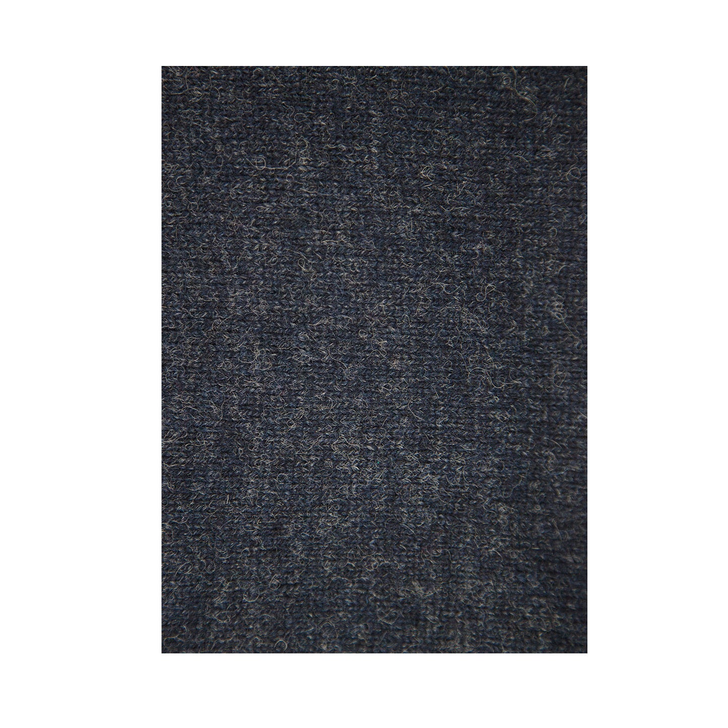 100% SHETLAND RAGG WOOL CREW Round Neck Knit JUMPER Pullover Mens Sweater Knitted - Navy - 4XL