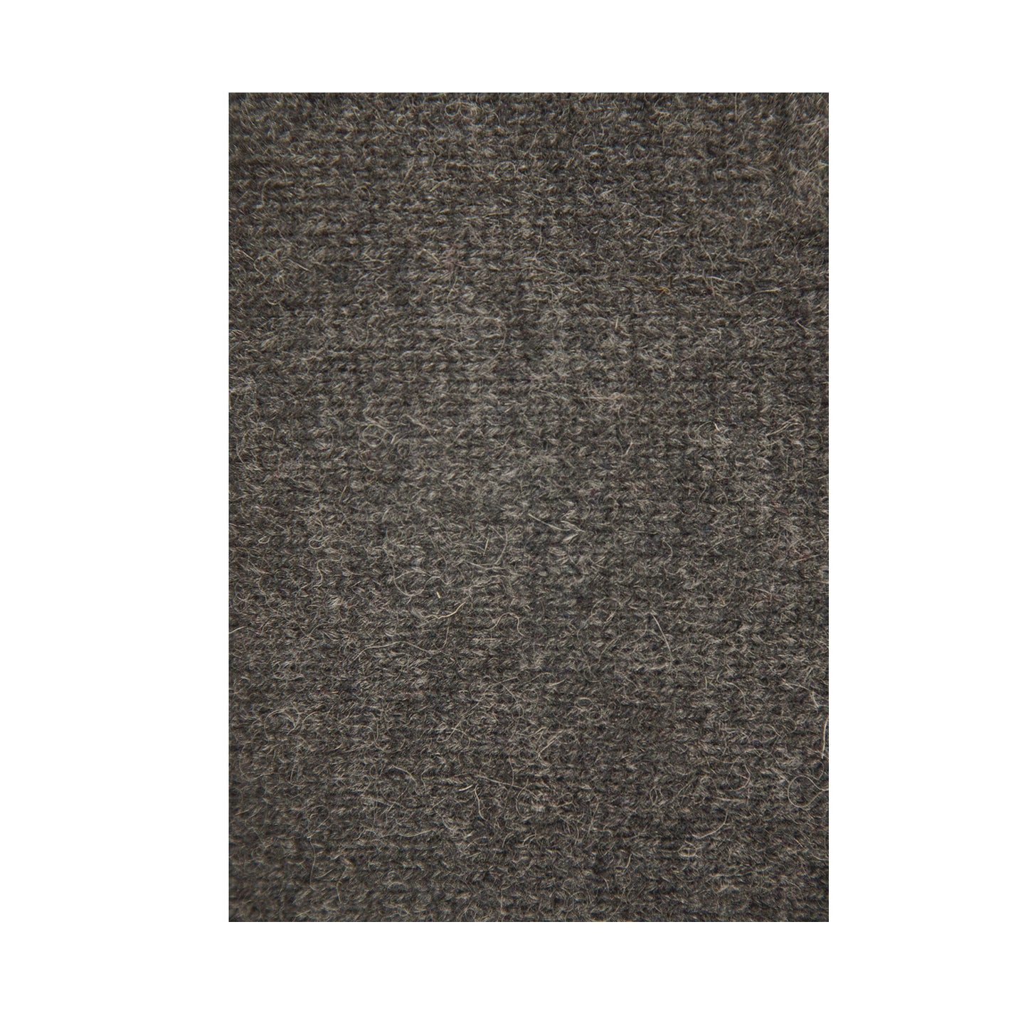 100% SHETLAND RAGG WOOL Half Zip Up Knit JUMPER Pullover Mens Sweater Knitted - Charcoal - XXL