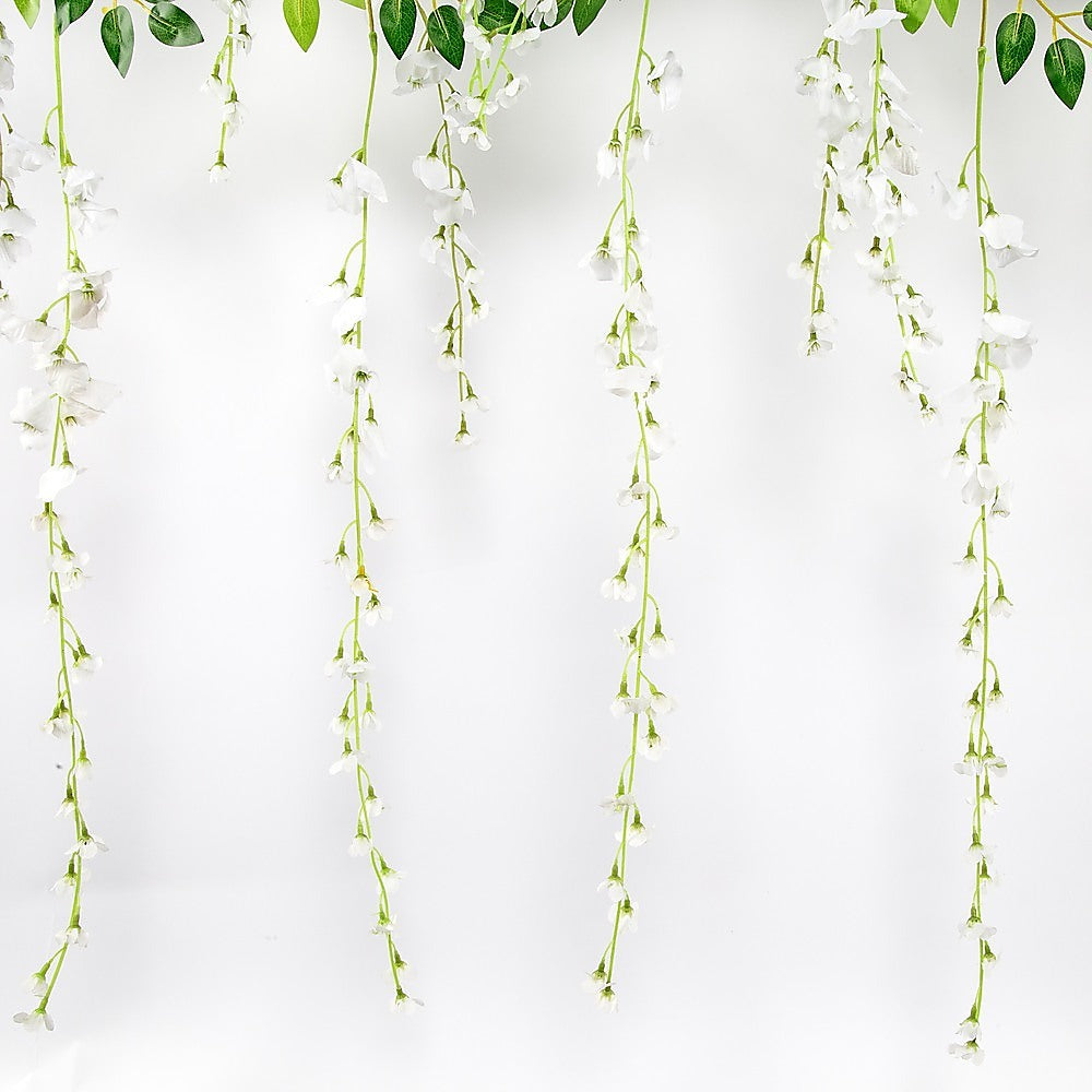 1M Artificial Flower Runner Arrangement Panel Wall Rose DIY Wedding Party D鑼卌or