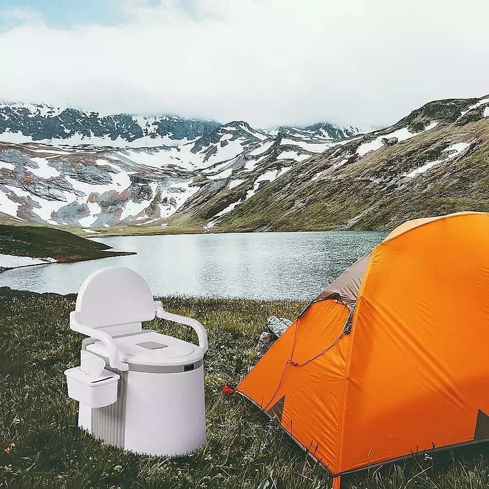 19L Camping Portable Toilet Travel Outdoor/Indoor Commode Potty