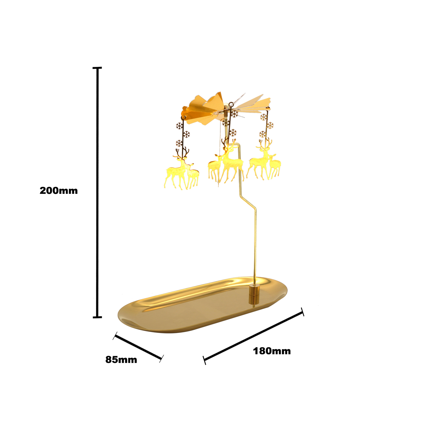 Le Peagase Candle Tray elk-j