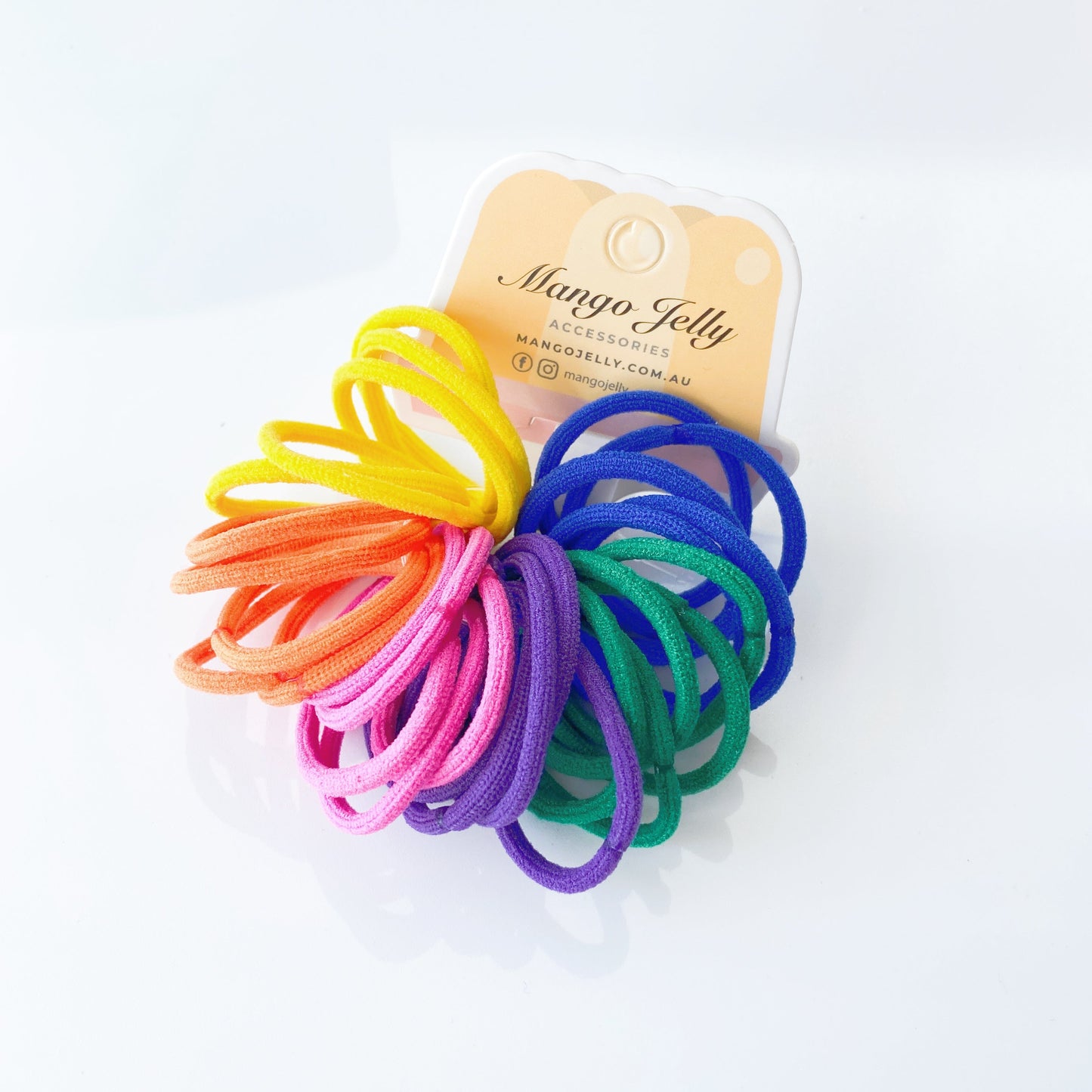 Kids Hair Ties (3cm) - Ring Retro - One Pack