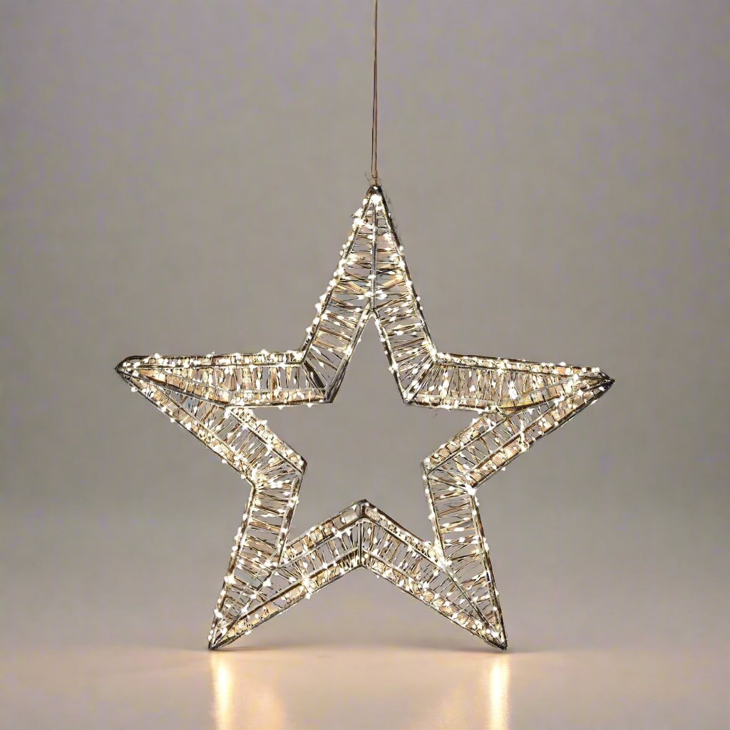 LED Starry Gold 3D Star ¨C 50cm