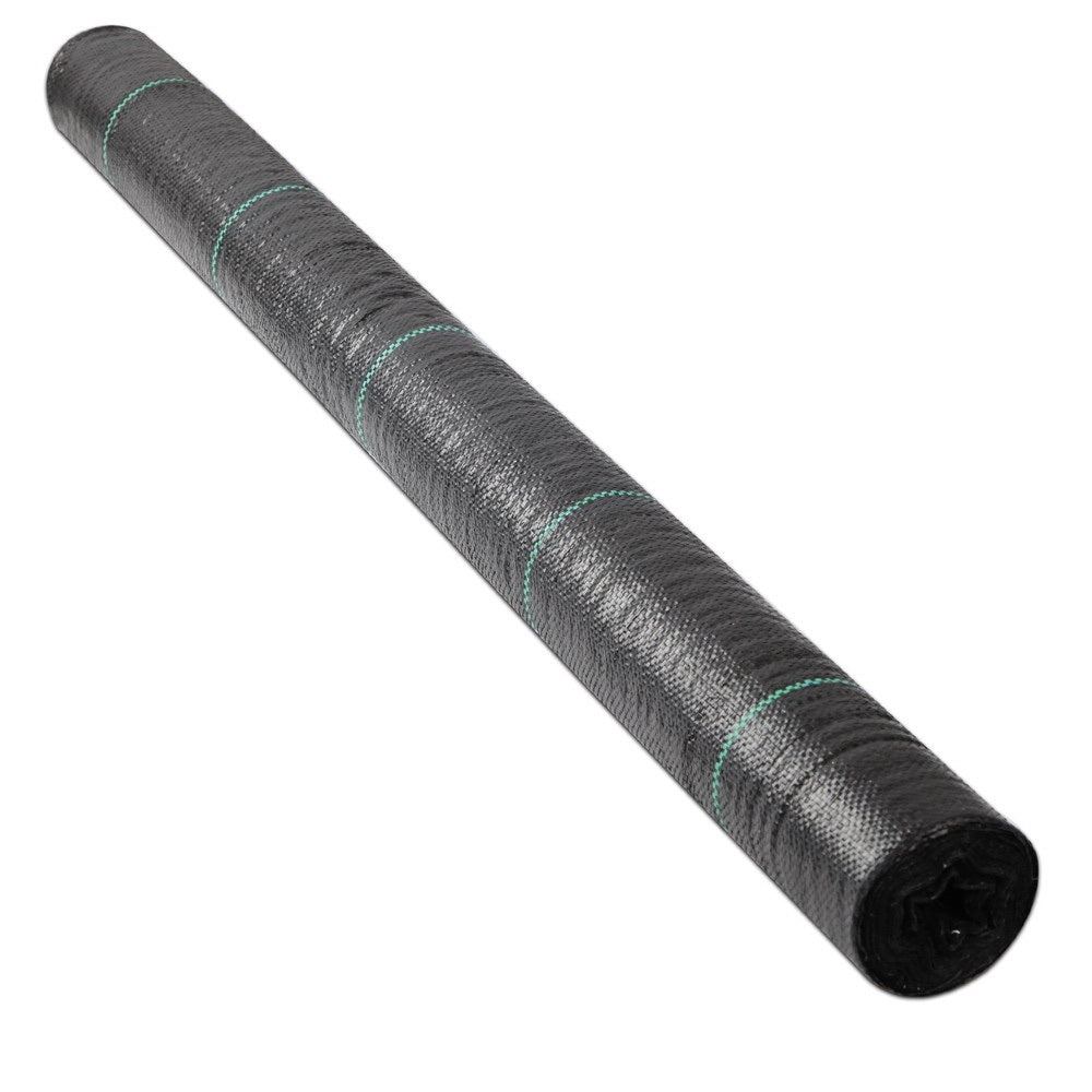 1.83x100m Weed Mat Woven Fabric Weed Mat Control Matting Garden Plant