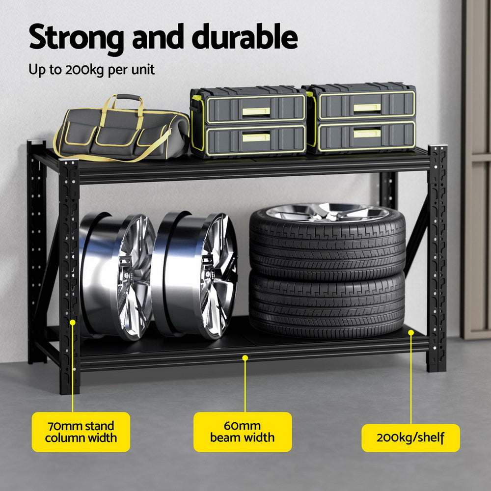 1.5Mx0.9M Warehouse Shelving Garage Rack
