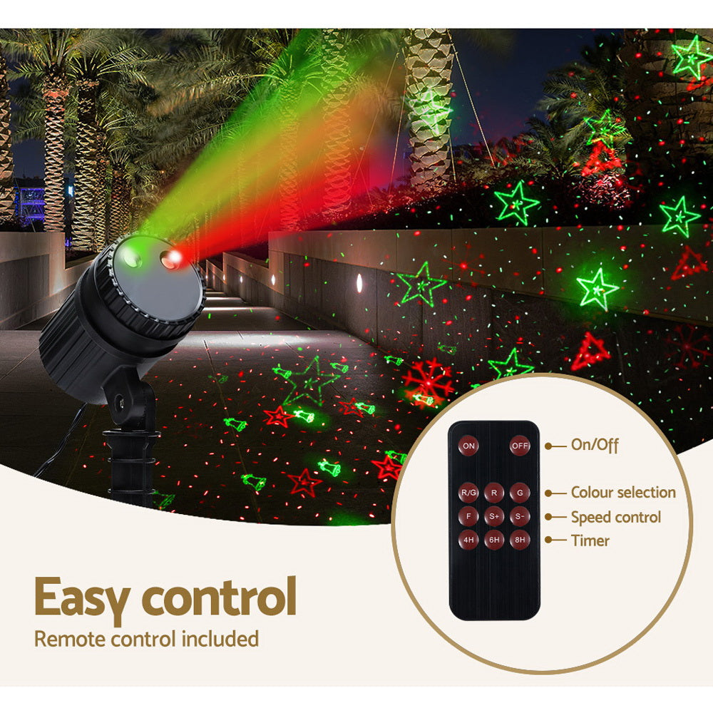 1X Projector Light Christmas Lights Laser Outdoor Decorations