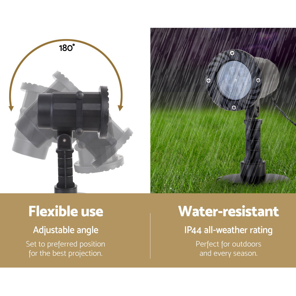 1X Projector Light Christmas Lights Laser Outdoor Decorations