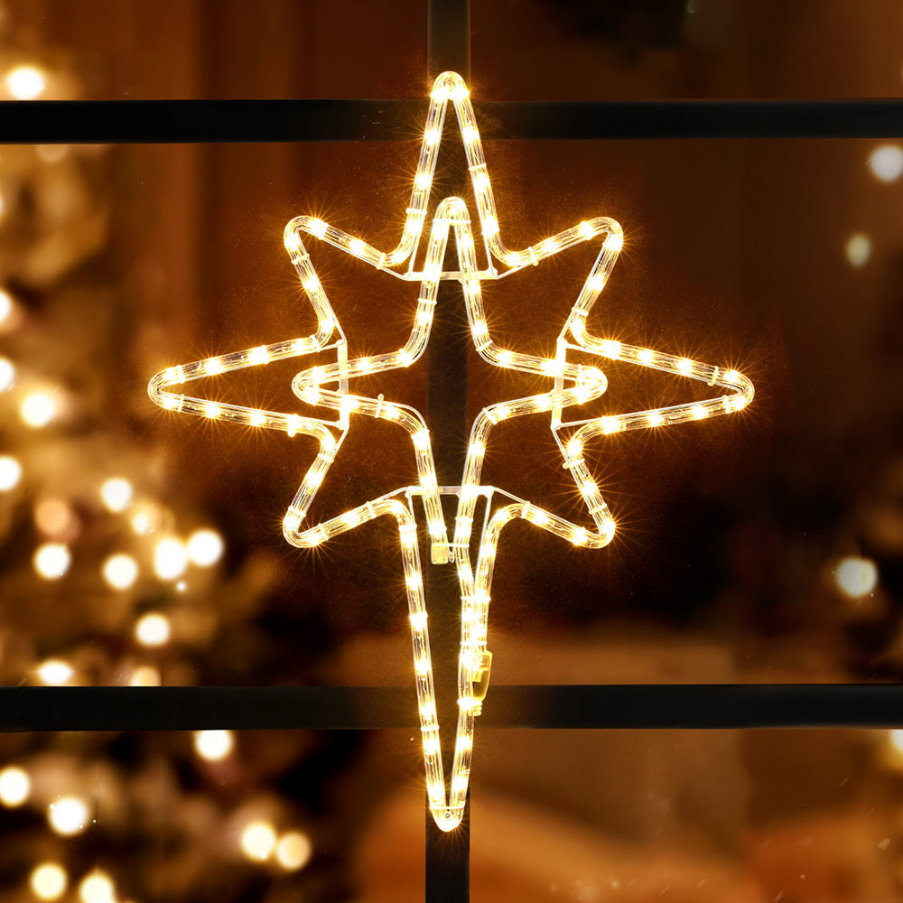 Christmas Lights 57cm Bethlehem Star 90 LED Xmas Decorations Motif