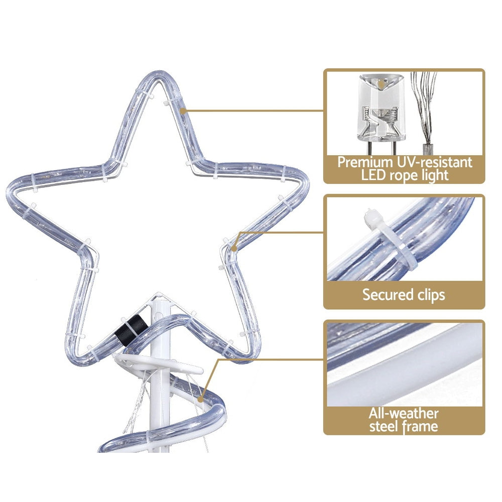 1.88M Christmas Lights Tree 288 LED Decorations