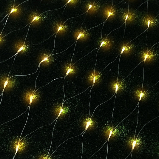 1000 LED Christmas Lights 4mx6m Net String Light Warm White