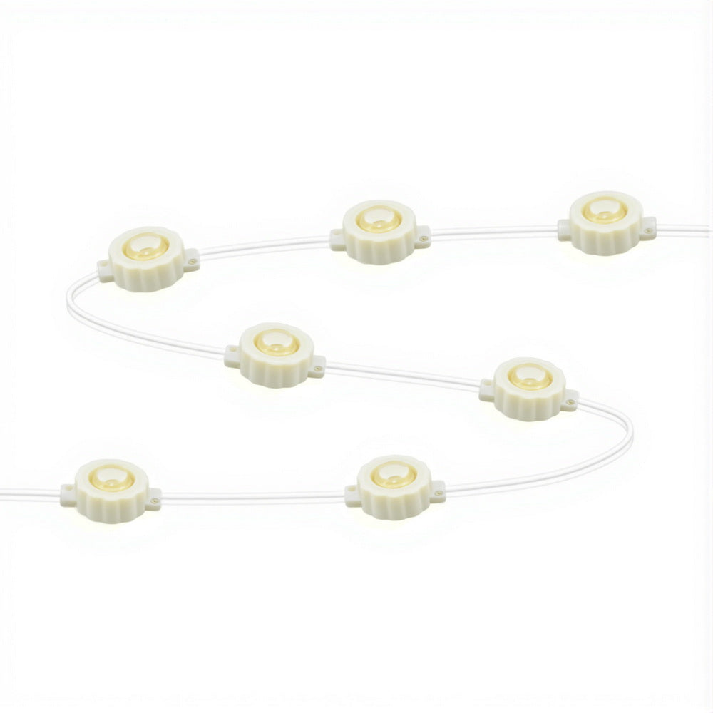 15M Christmas Lights Permanent String Eaves Light 36 LED Decoration