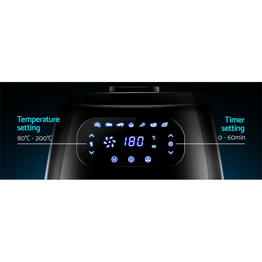 Air Fryer 8.5L LCD Fryers