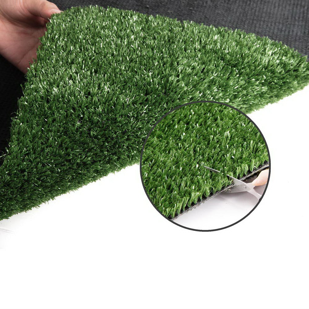 Artificial Grass 2mx10m 10mm Synthetic Fake Lawn Turf Plant Plastic Olive