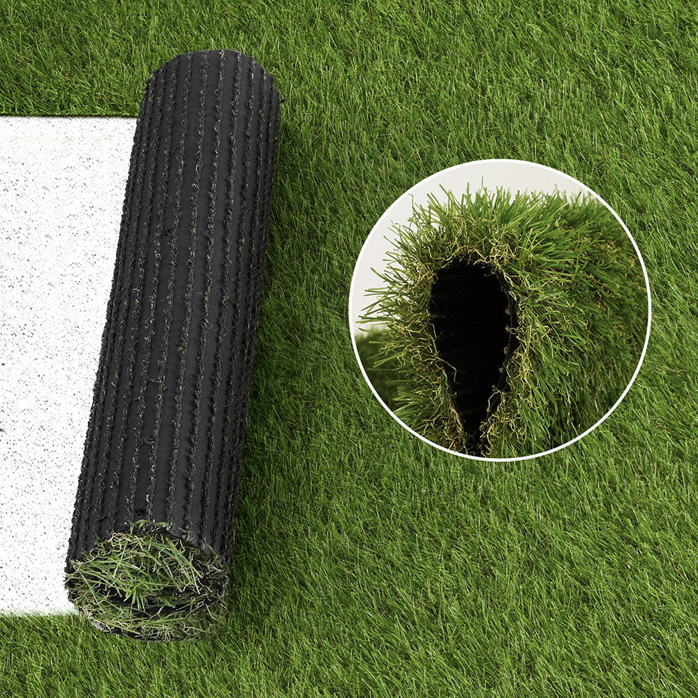 Artificial Grass 35mm 1mx10m Synthetic Fake Lawn Turf Plastic Plant 4-coloured