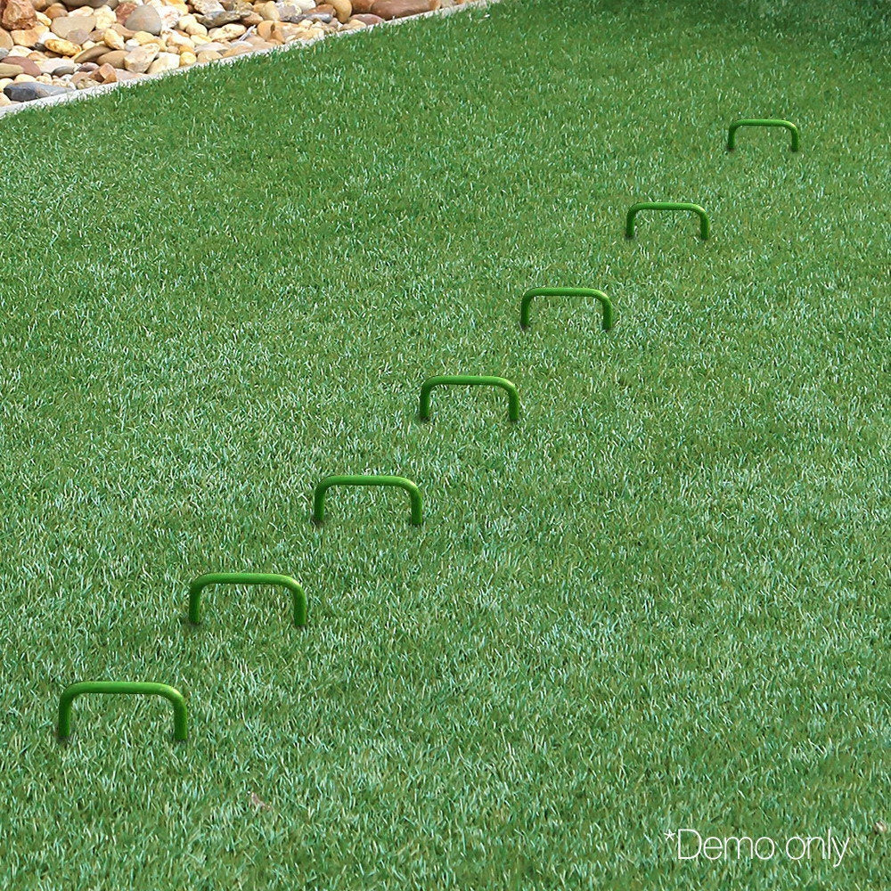 Prime Turf Artificial Grass 200pcs Synthetic Pins Fake Lawn Turf Weed Mat Pegs Joining Tape