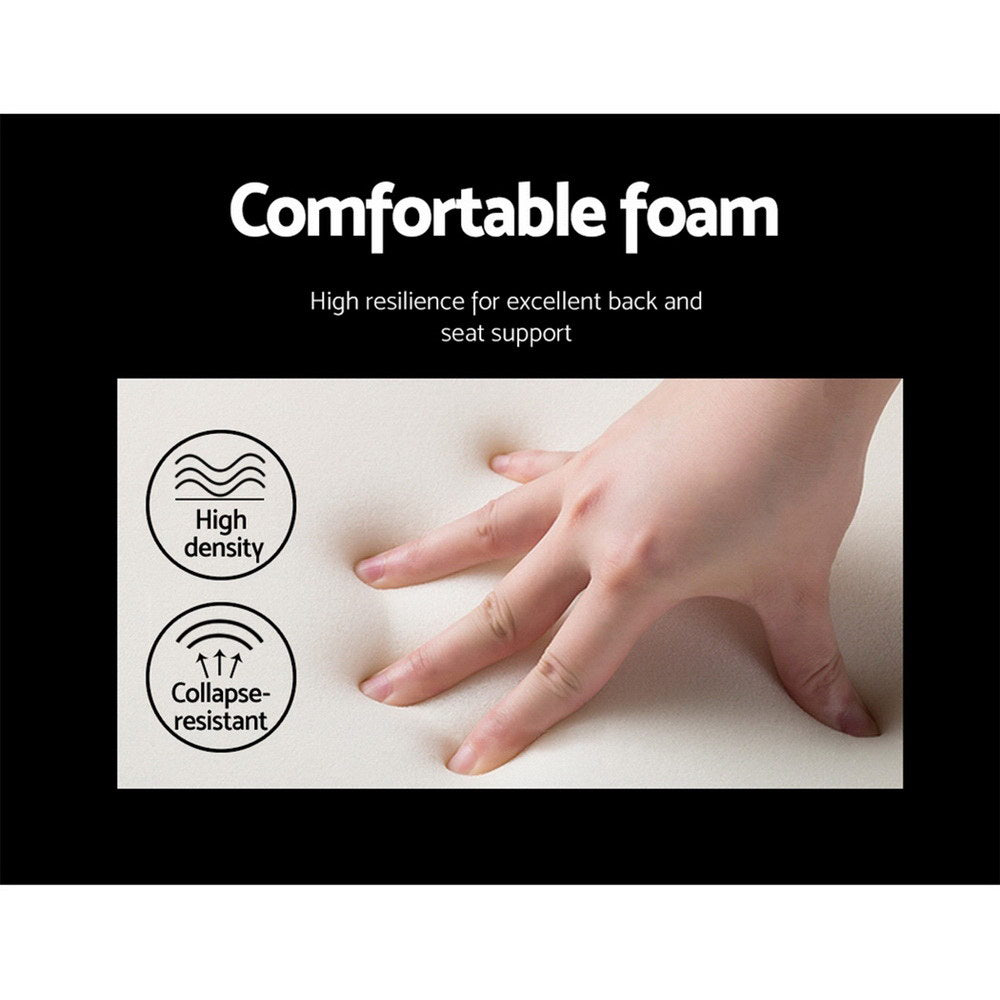 Dining Chairs Set of 4 Fabric Retro Replica DSW