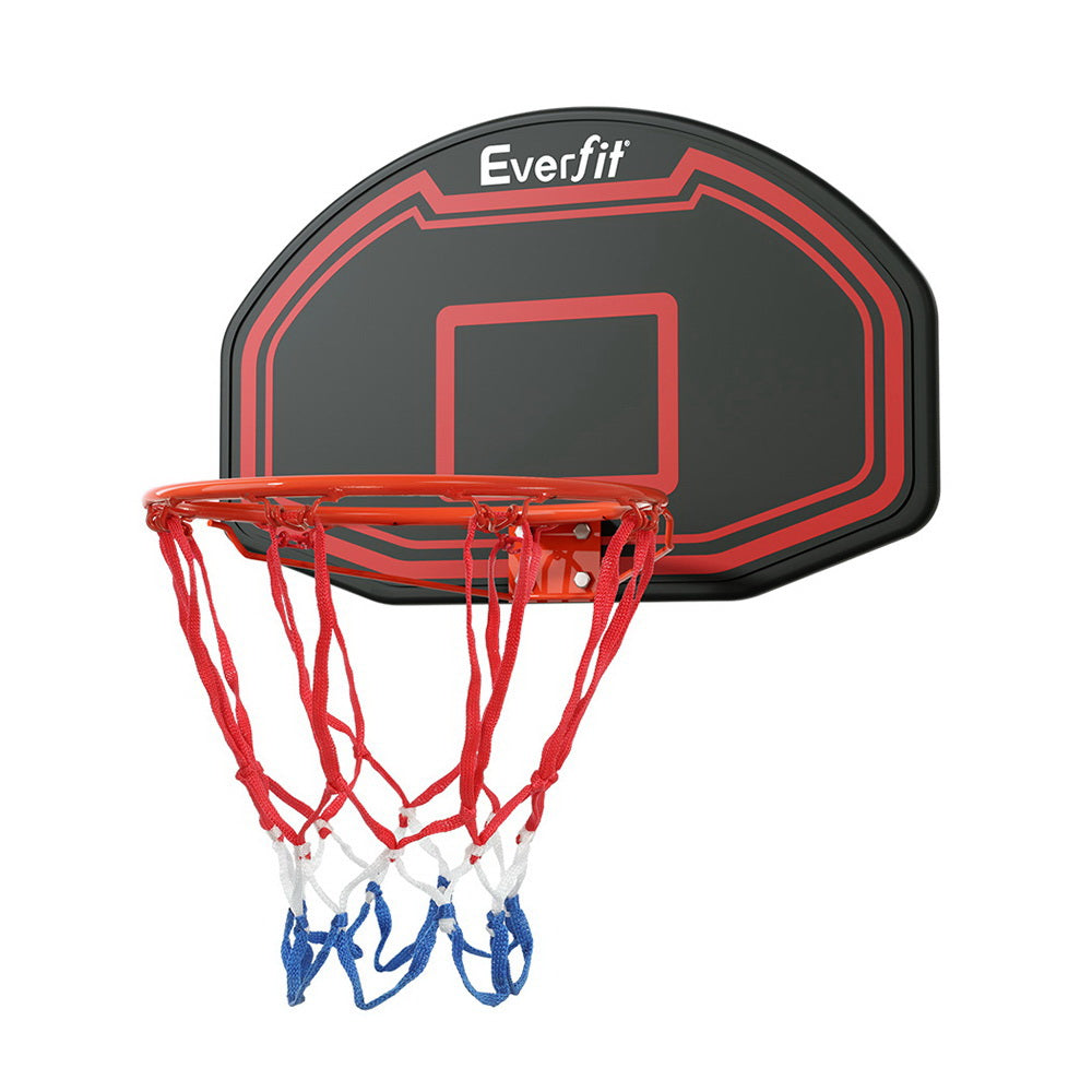 Everfit 38 Basketball Hoop Backboard Door Wall Mounted Ring Net Sports Kids