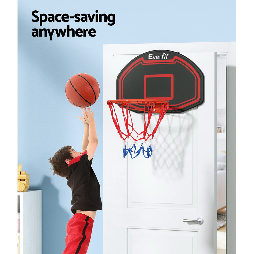 38 Basketball Hoop Backboard Door Wall Mounted Ring Net Sports Kids