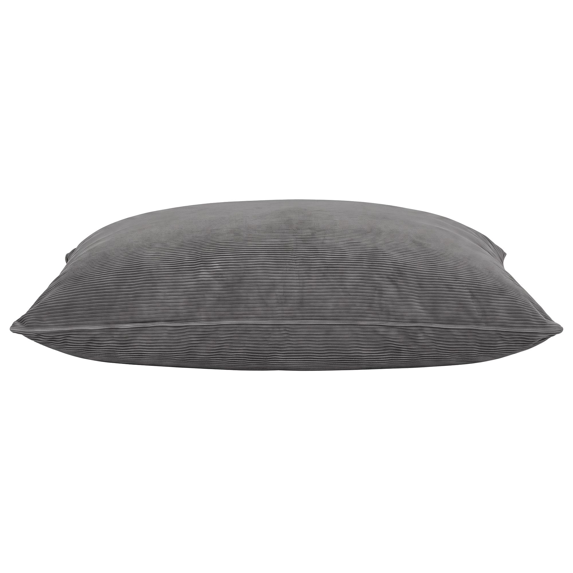 Artiss 3 in 1 Bean Bag Chair Cover (No Filler) Convertible Bean Bag for Adults, Corduroy Stuffed Animal Storage Bean Bag Cover Washable for Living Room Bedroom, Grey