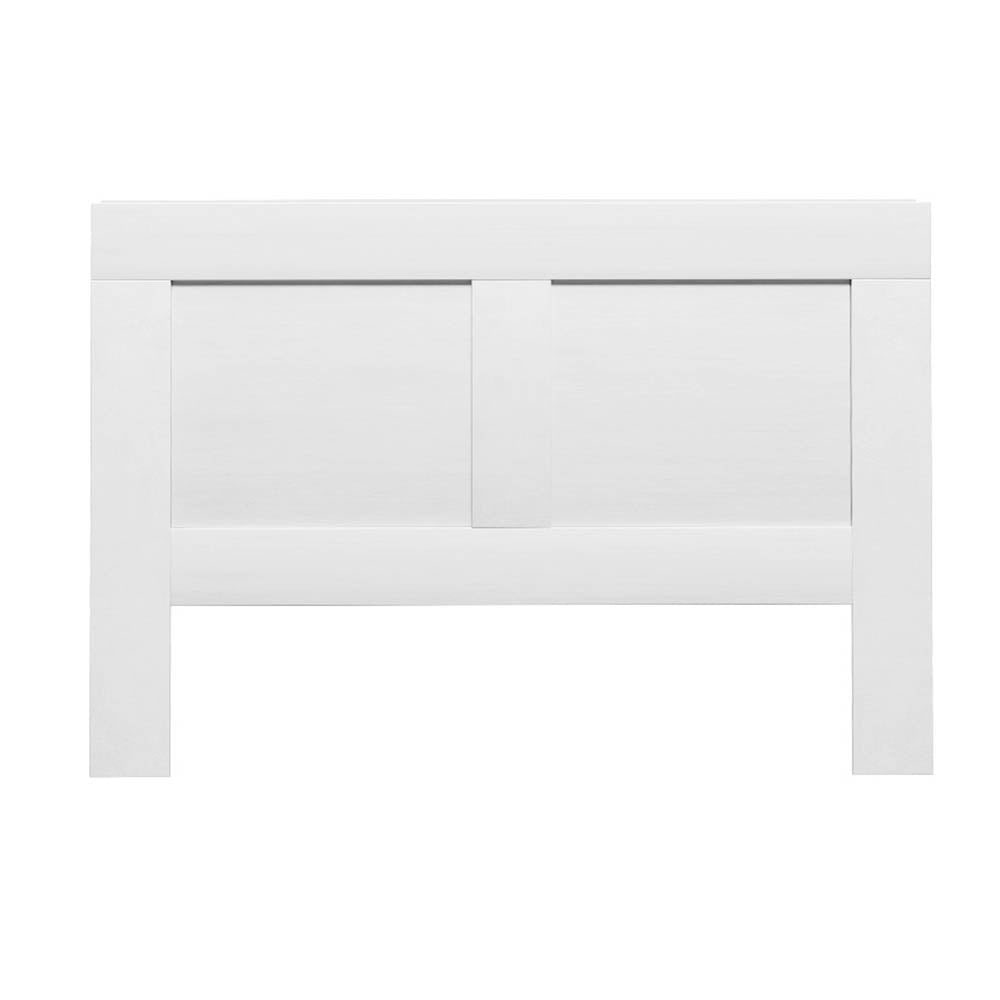 Bed Head Headboard Queen with Shelves - CABI White