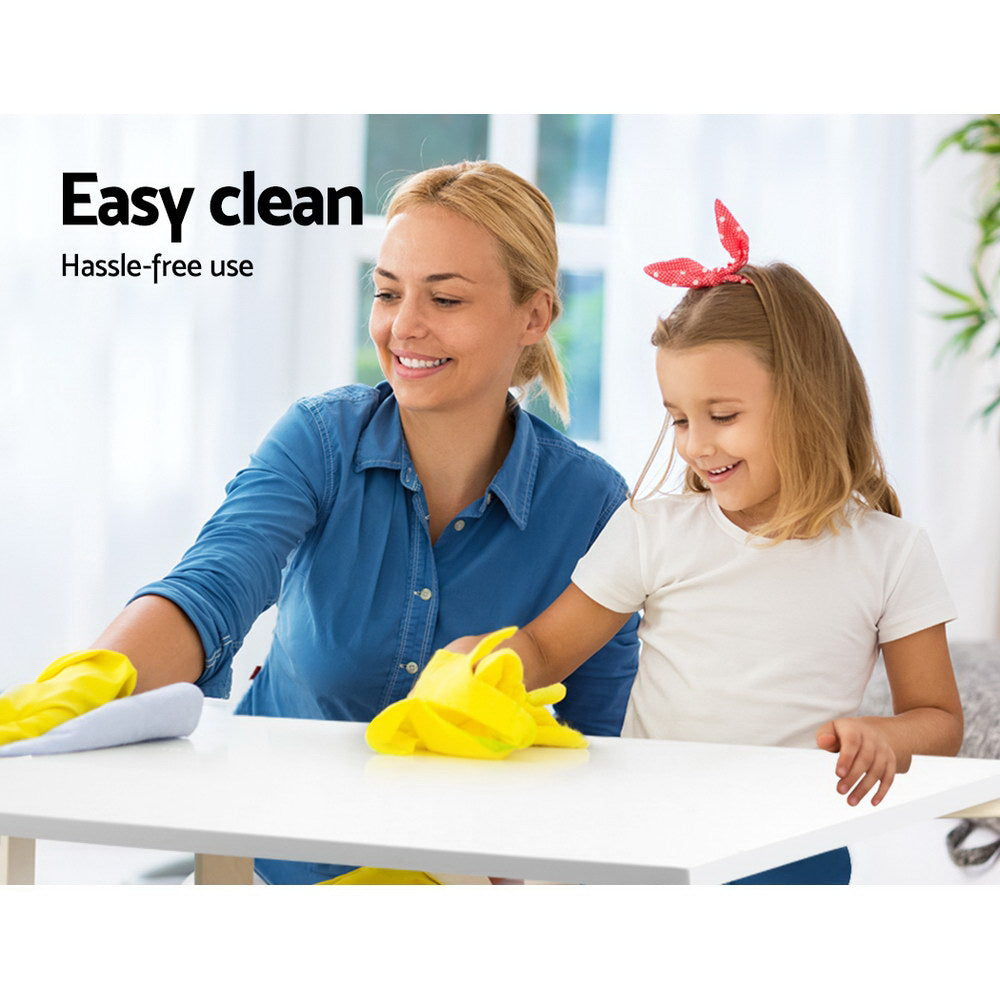 5PCS Kids Table and Chairs Set Activity Toy Play Desk