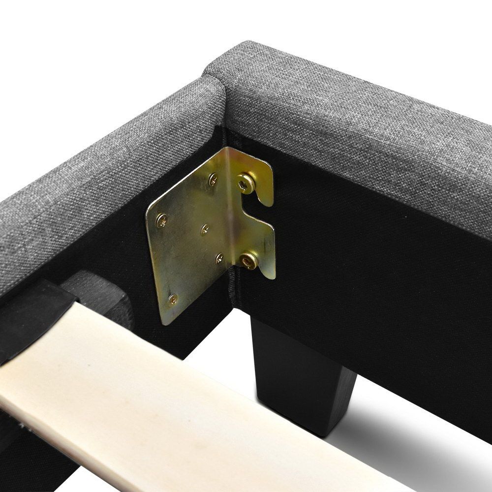 Artiss Bed Frame Double Size Grey NEO