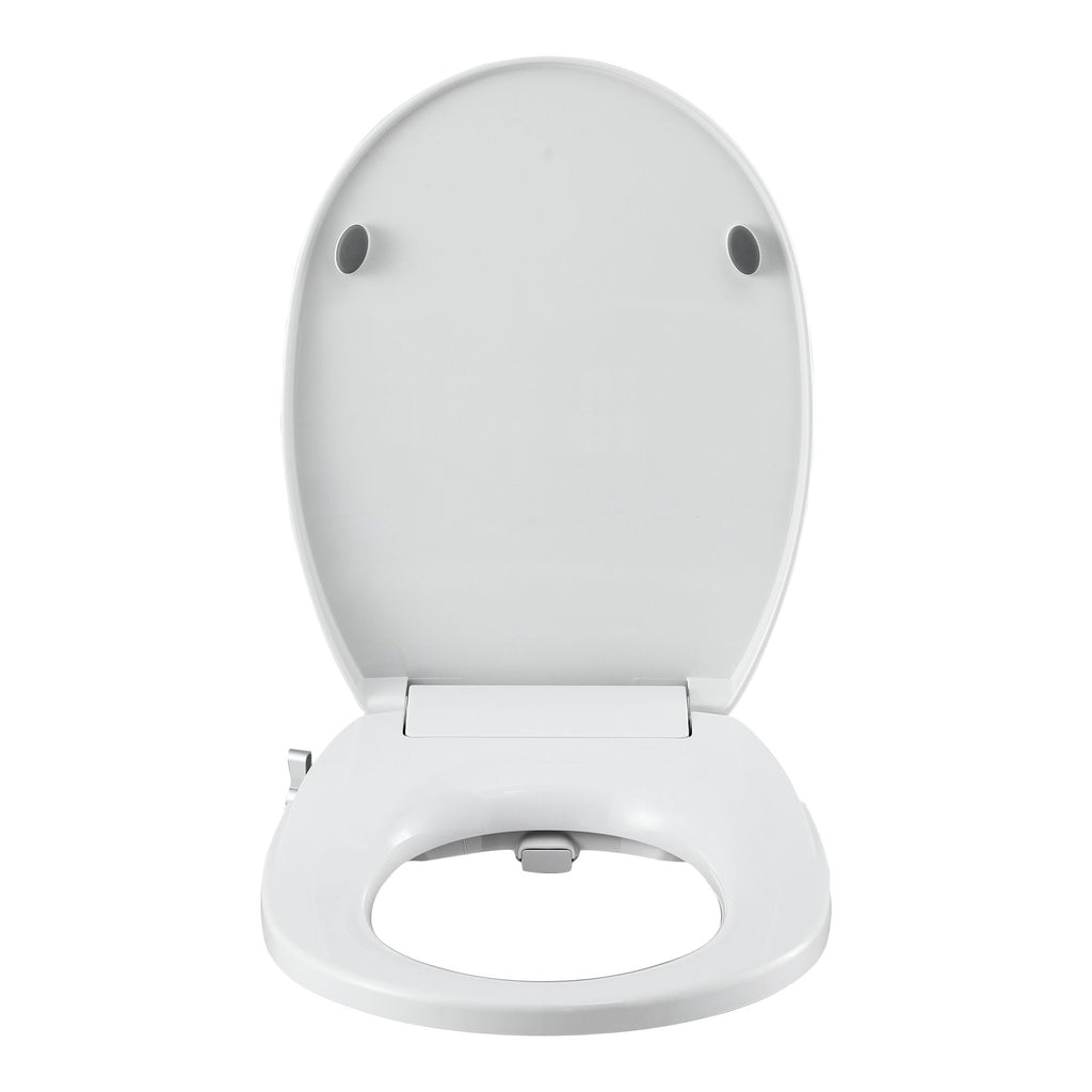 Cefito Non Electric Bidet Toilet Seat O-Shape Dual Nozzle Soft Close WaterMark DIY