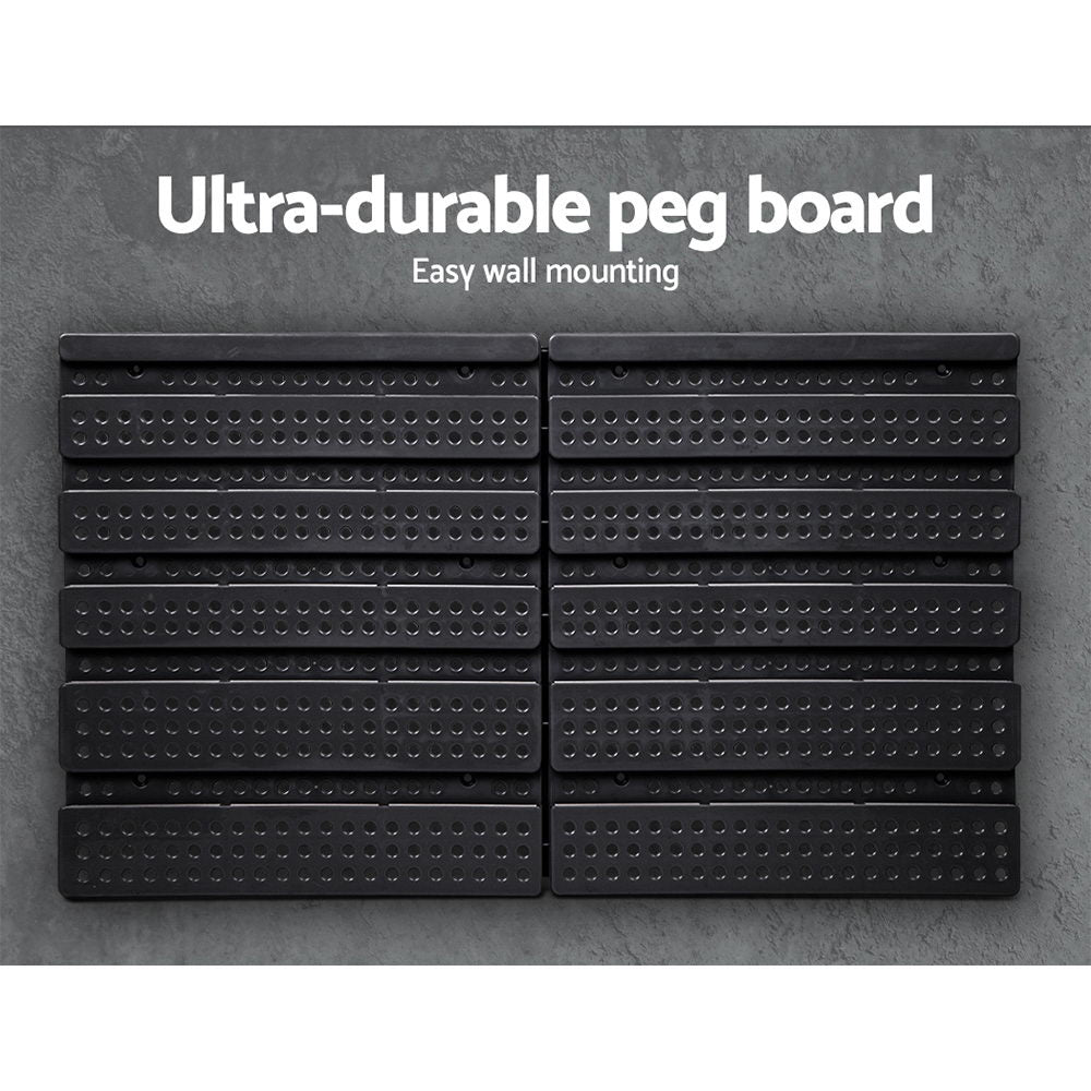 60 Storage Bin Rack Wall Mounted