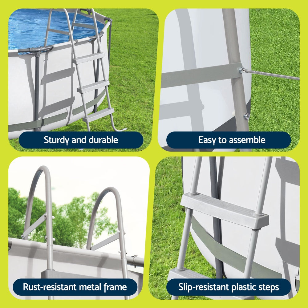 Above Ground Pool Ladder with Removable Steps