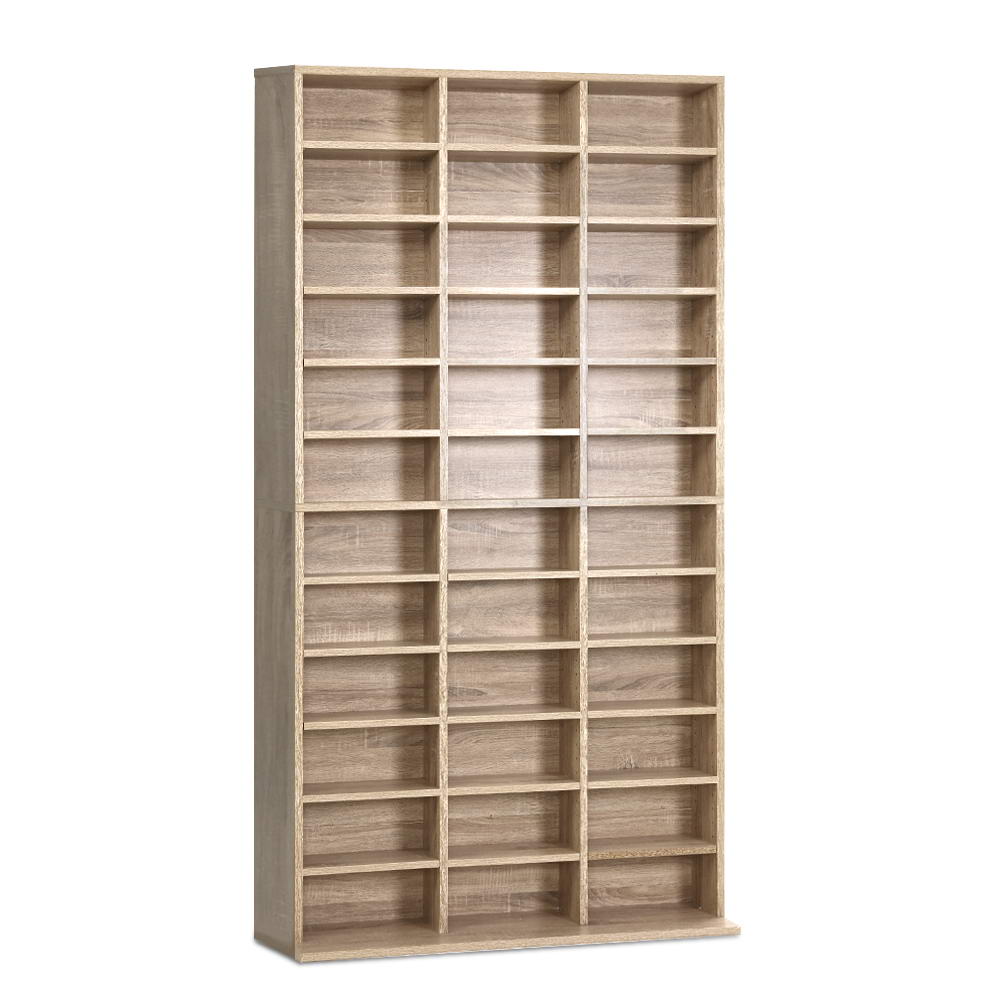 Bookshelf CD Storage Rack - BERT Oak