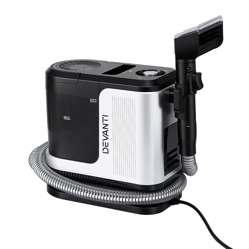 Devanti Carpet Washer Vacuum Cleaner 600W 13kpa Hose Self-Cleaning Function