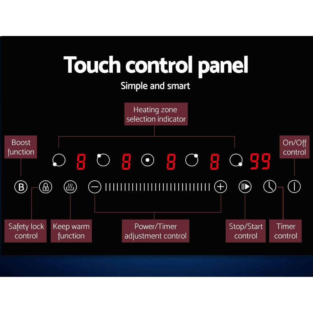 Induction Cooktop 90cm Electric Cooker