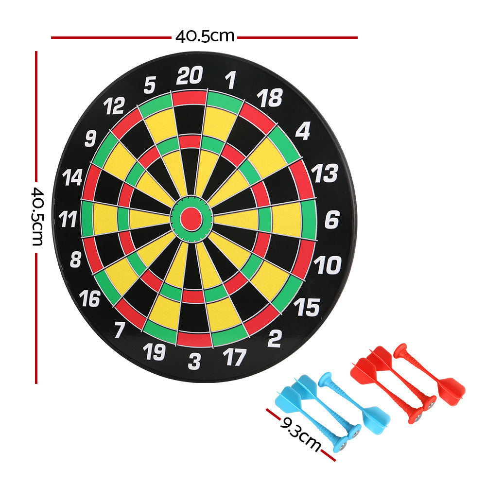 16 Dartboard Dart Board with Magnetic Darts Kids Toy Gift