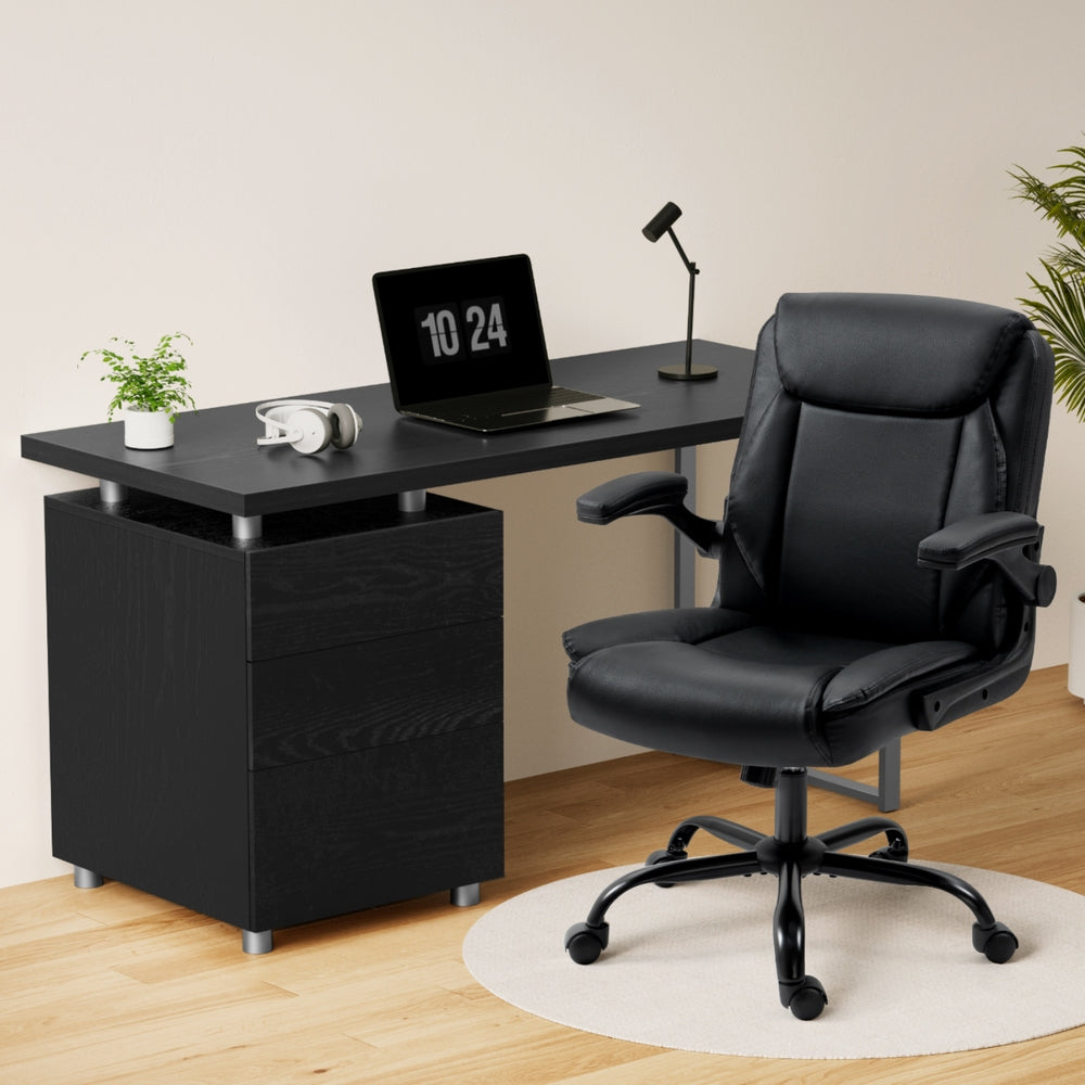 Computer Desk Executive Office Chairs Sets Black