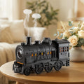 Devanti Train Aroma Diffuser Essential Oil Humidifier 300ml Smoke Ring LED Timer