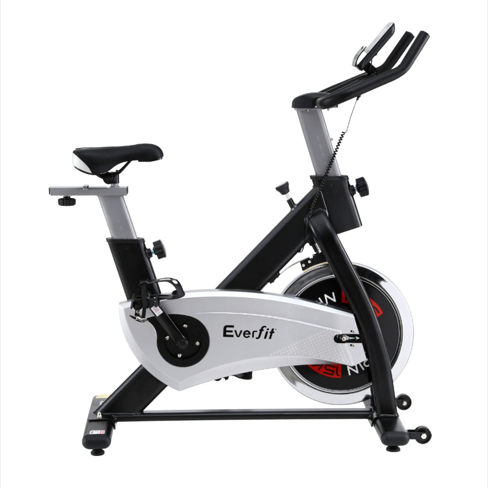 15kg Flywheel Spin Bike Exercise Bike Home Gym Fitness 120KG Capacity