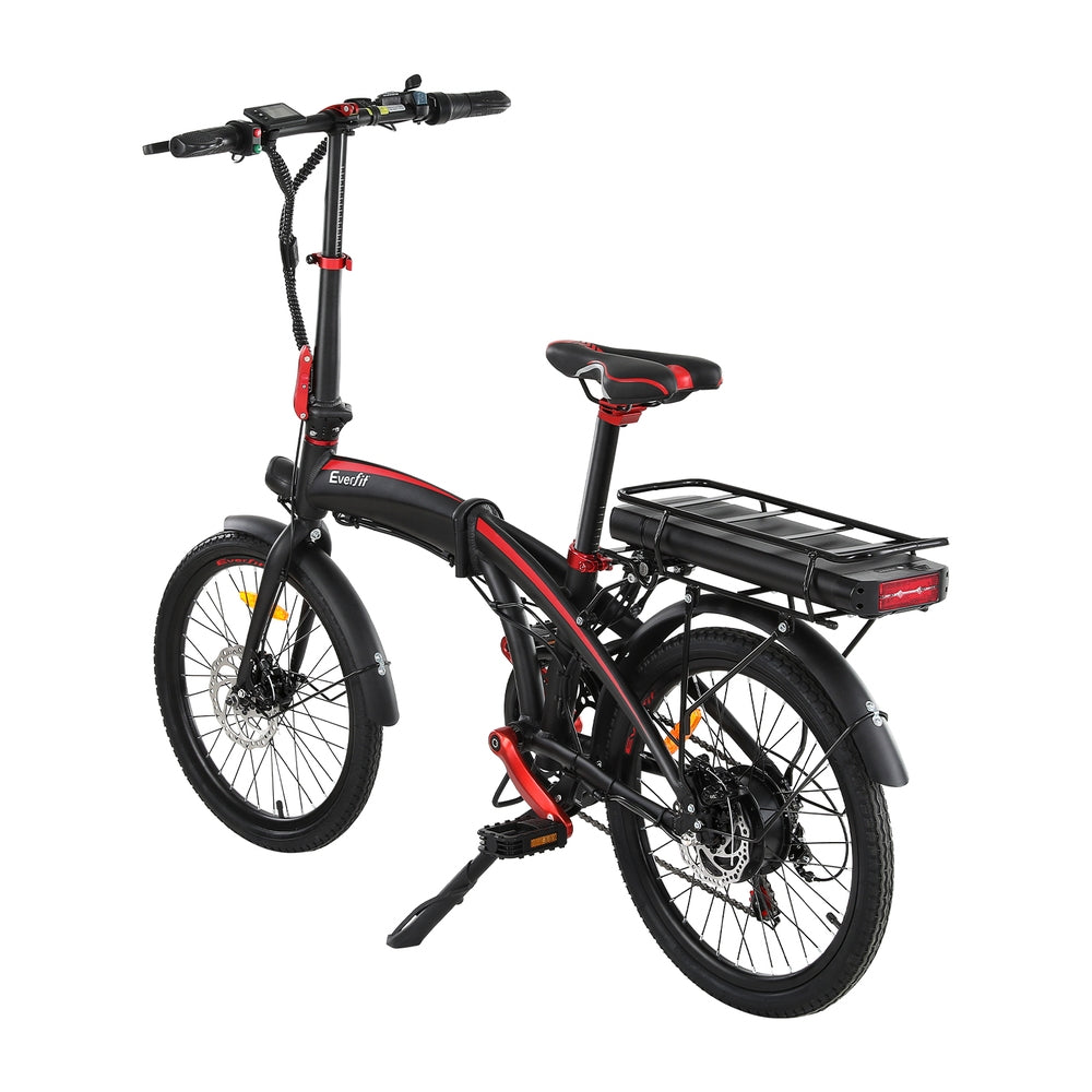 Folding Electric Bike Urban City Bicycle eBike Rechargeable Battery 250W