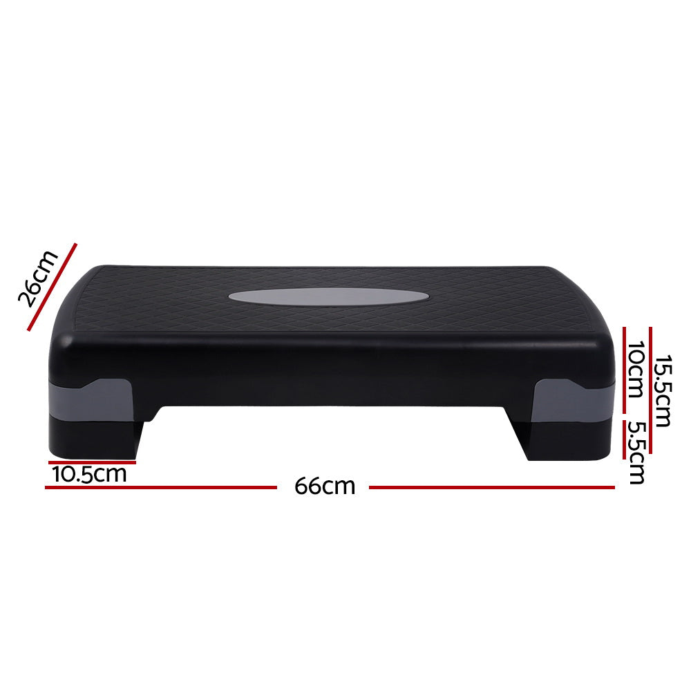 Aerobic Step Exercise Stepper Steps Home Gym Fitness Block Bench Riser